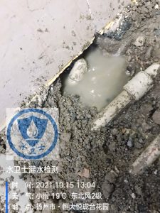 扬州水管查漏案例